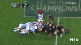 La Mêlée Argentine Explose la mêlée All Blacks [upl. by Graham238]