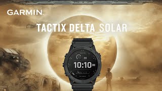 tactix Delta Solar  GPS Smartwatch dengan fitur tactical dari Garmin [upl. by Karil]