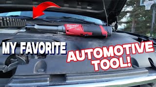 Milwaukee M12 Insider Ratchet Review The Ultimate Automotive Tool for Tight Spaces [upl. by Ihsakat]