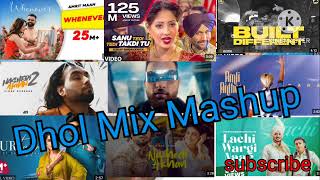 New Punjabi Songs  Dhol mix mashup  Non stop Bhangra Mashup  New punjabi dhol mix mashups [upl. by Annovoj]