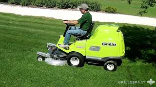 Grillo FD280 Outfront Mowers with collection [upl. by Chil]