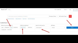 Case law research using Nexis Uni [upl. by Harifaz]