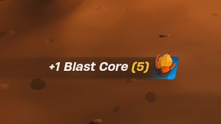 Where to find BLAST CORE in LEGO Fortnite [upl. by Norvil]