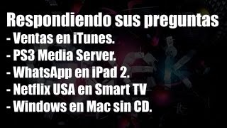 Respondiendo preguntas Netflix USA en SmartTV Windows en Mac sin CD y más [upl. by Partridge]