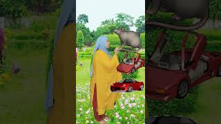 সবগুলোকে গাড়ি বানাবো Tiktok Bangla Cartoon Bhuter Cartoon shorts [upl. by Casady887]