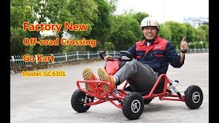 Best Buying 63cc Off Road Crossing Go Kart on Cheap Factory Price [upl. by Legnaros]