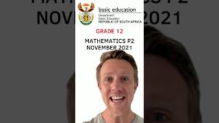 Maths 2021 Grade 12 Exam [upl. by Matthus]