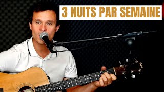 TUTO GUITARE  Indochine  Trois nuits par semaine [upl. by Annol]