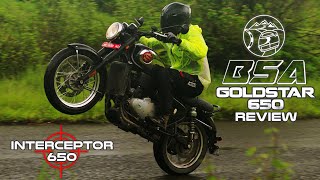 2024 BSA Gold Star 650 Review  Sagar Sheldekar Official  Gunning for the RE Interceptor 650 [upl. by Llehcram]