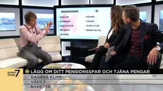 Så tjänar du mer pengar på ditt pensionssparande  Nyhetsmorgon TV4 [upl. by Dyrrej]