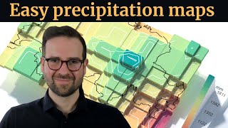 How to Create Amazing Precipitation Maps with R in 2D and 3D [upl. by Nylrebmik]