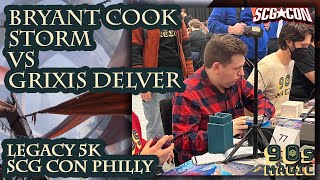 Bryant Cook Storm vs Grixis Delver SCG Con Philly 5k Round 3 [upl. by Dewayne]