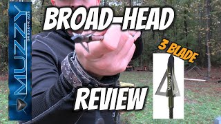 Muzzy 3 Blade BroadHead Review [upl. by Redd]