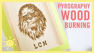 DIY  Burn Pictures Into Wood Pyrography Tutorial [upl. by Norej]