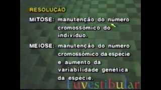 25 Exercícios Citologia e Genética  Biologia Vestibulando Digital [upl. by Hagai]