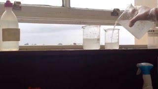 Iodine clock reaction [upl. by Rosalyn]