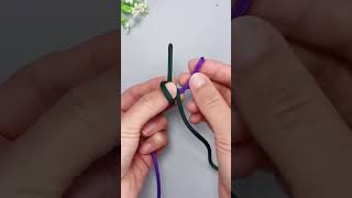 How to connect wires quickly and securely diy crafting bracelet [upl. by Erlin]