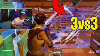 Piz 3vs3 STUPENDO in Creativa Con i Top Players Italiani  Fortnite [upl. by Ulrika32]