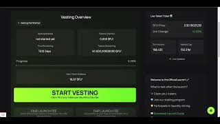 How to start Vesting amp claim Presale Token [upl. by Boykins136]