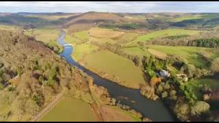 The river wye from drone [upl. by Kristen]