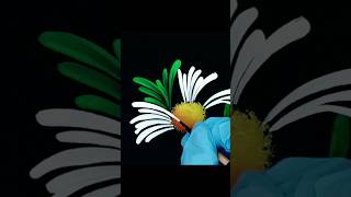 Peindre facilement une fine marguerite short [upl. by Gies500]