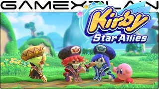 Kirby Star Allies  The 3 MageSisters Trailer Wave 3 DLC [upl. by Veron]