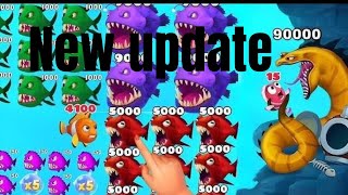 Fishdom 🐠 ads Mini Game 12 hungry fish BIG update Gameplay Ads  WISON GAMERZ [upl. by Eelloh]