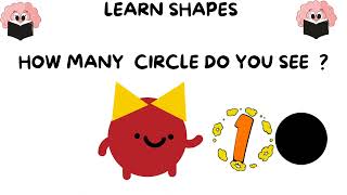 preschoolers learn Shapes  Toddlers learning  Kindergarten learning [upl. by Favin761]