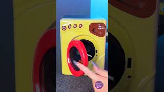 How to use a mini washing machine cleaning gadgets toys washing lifehacks [upl. by Hamann]