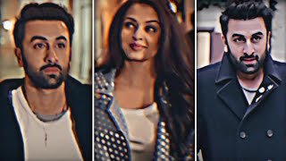 Bulleya Song Status  Ae Dil Hai Mushkil Movie  Ranbir Kapoor Status  Aishwarya Rai Status [upl. by Elfont]