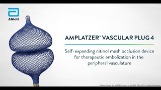 US Amplatzer™ Vascular Plug 4 Product Video [upl. by Yrrat]