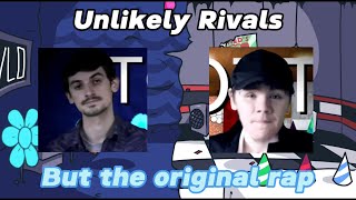 Toby Fox vs Scott Cawthon rap battle but with the Unlikely rivals instrumental REMAKE [upl. by Wesle807]