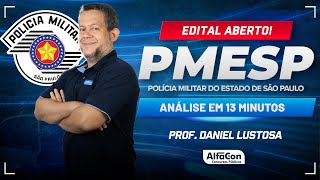 Concurso PM SP 2024  Edital Aberto com 2700 vagas Análise Completa  AlfaCon [upl. by Illil]