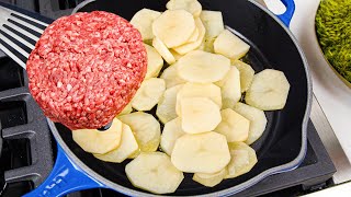 Potatoes and Ground beef Its so delicious that you want to cook it over and over again [upl. by Ertnom139]