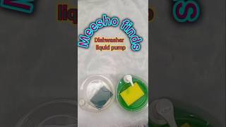 Dishwasher liquid pump 🧽kichen useful🍂youtube🌸meesho ytshorts🏵️shortvideo🌺unboxing [upl. by Nerita623]