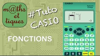 Calculer avec les fonctions  Tutoriel CASIO Collège [upl. by Felske]