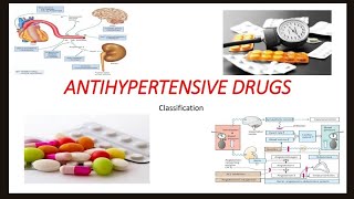 Antihypertensive drugs classification [upl. by Irrehc525]