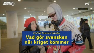 Kommer svensken att kriga eller att fly [upl. by Leeke]