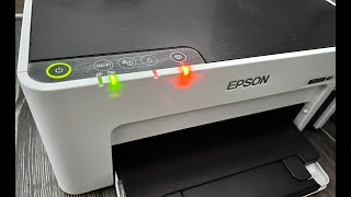 Epson m1120 paper jam FIX [upl. by Ennad]