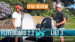 Lift Foil Versus Fliteboard Pro Review  Who Will Win [upl. by Fevre]