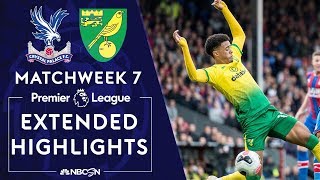 Crystal Palace v Norwich City  PREMIER LEAGUE HIGHLIGHTS  92819  NBC Sports [upl. by Frank918]