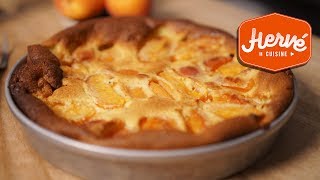 Clafoutis aux Abricots la super recette facile de Maman [upl. by Eanore]