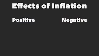 HSC Economics  Positive and Negative Effects of Inflation [upl. by Solotsopa]