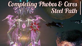 Completing SP Phobos amp Ceres  Warframe [upl. by Anuska703]