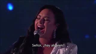 Demi Lovato  Anyone  62nd Grammy Sub Español [upl. by Gizela]