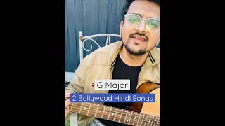 G Major Chord  2 Bollywood Hindi famous songs ft Manan Pandya guitarchords gmajor shorts [upl. by Elyl]