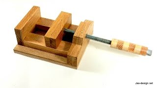 Make a Wooden Machine Vise [upl. by Katrina]