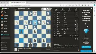 En Passant move in chesscom [upl. by Etaner]