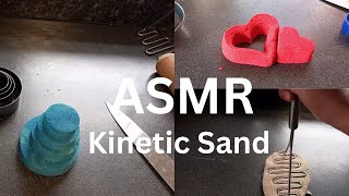 Satisfying Kinetic Sand ASMR Day 4 [upl. by Letsirhc]