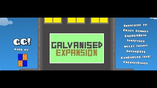 Galvanised Square Steel in Geometry Dash Galvanised Expansion by GHHH me [upl. by Fabiola646]